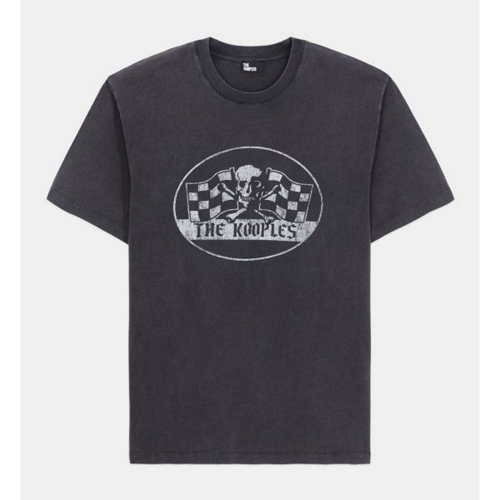 The Kooples - T-Shirt Manches Courtes Avec Print Vintage Sport - Homme