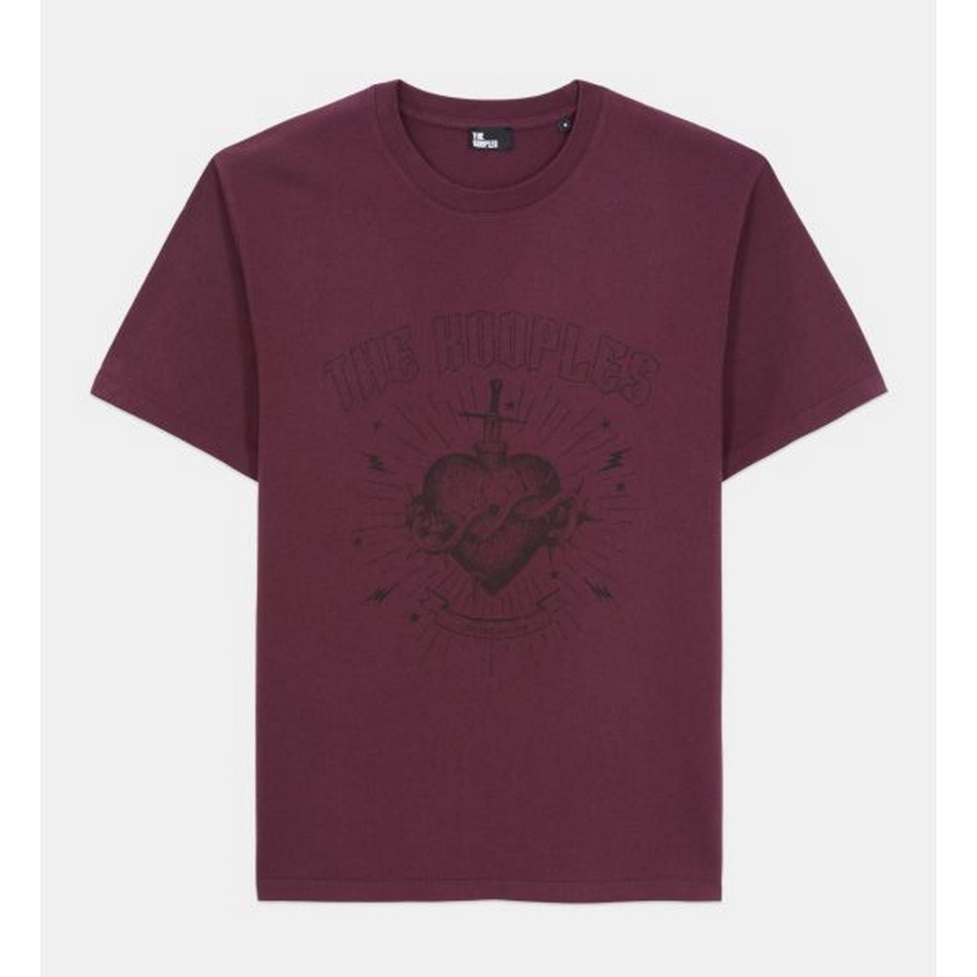 The Kooples - T-Shirt Manches Courtes Avec Print Coeur - Homme