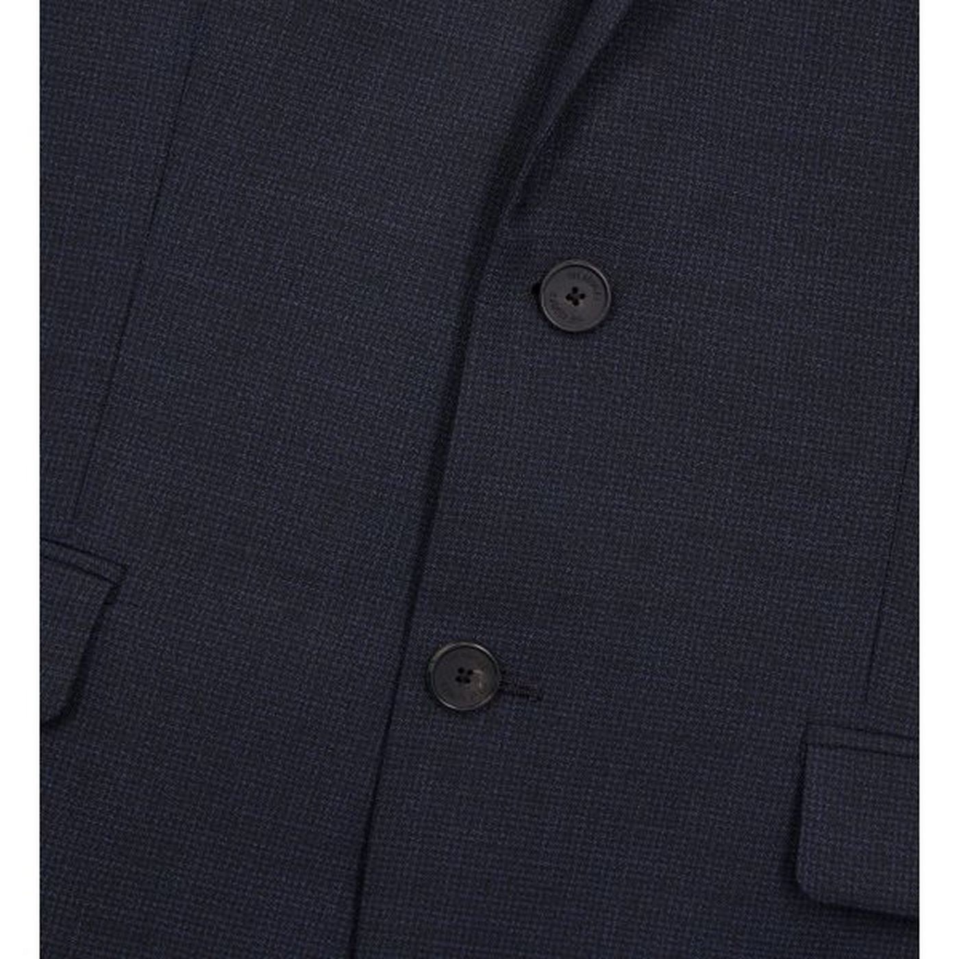 The Kooples - Veste De Costume En Laine - Bleu Marine - Homme