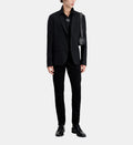 Veste De Costume En Laine - Noir - Homme