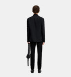 Veste De Costume En Laine - Noir - Homme