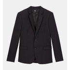 Veste De Costume En Laine - Noir - Homme