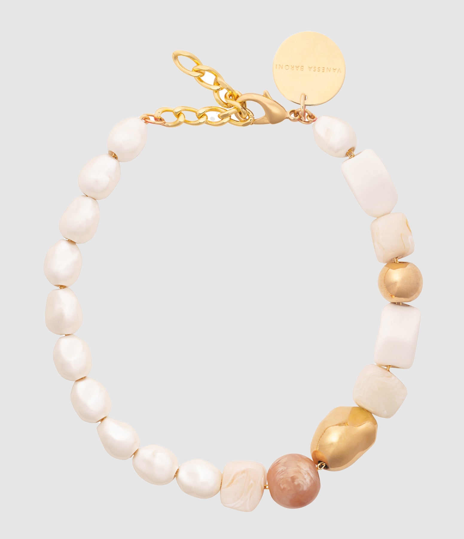 Vanessa Baroni - Collier Ibiza Beige - Femme