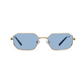 Lunettes De Soleil Idir - Doré Bleu