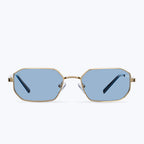 Lunettes De Soleil Idir - Doré Bleu