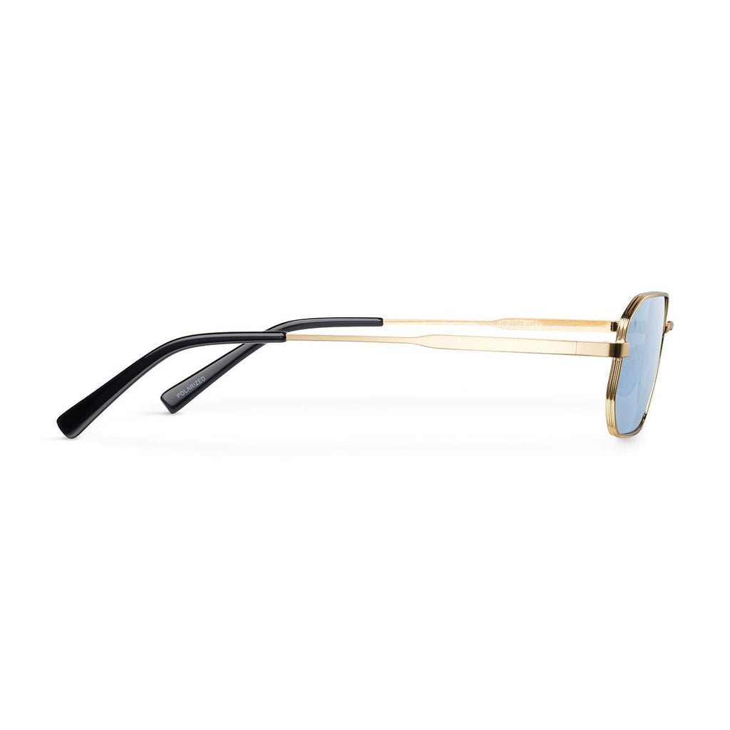 Lunettes De Soleil Idir - Doré Bleu