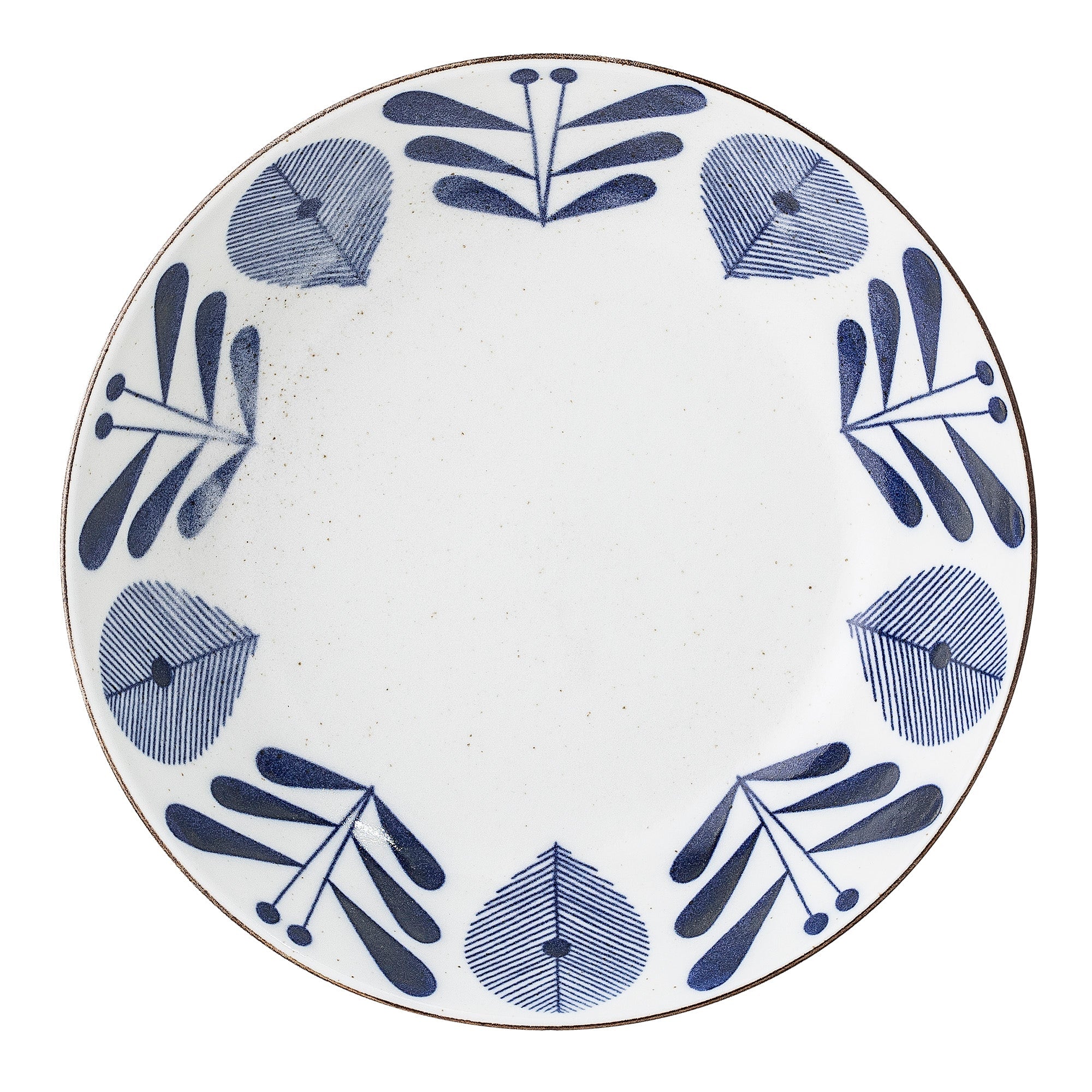 Camellia - Assiette Creuse - Bleu - Porcelaine