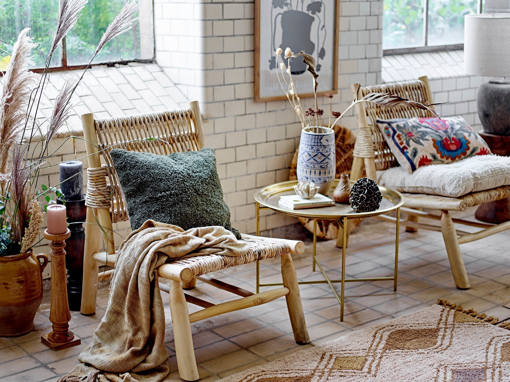 Thelma - Plaid - Jaune - Coton