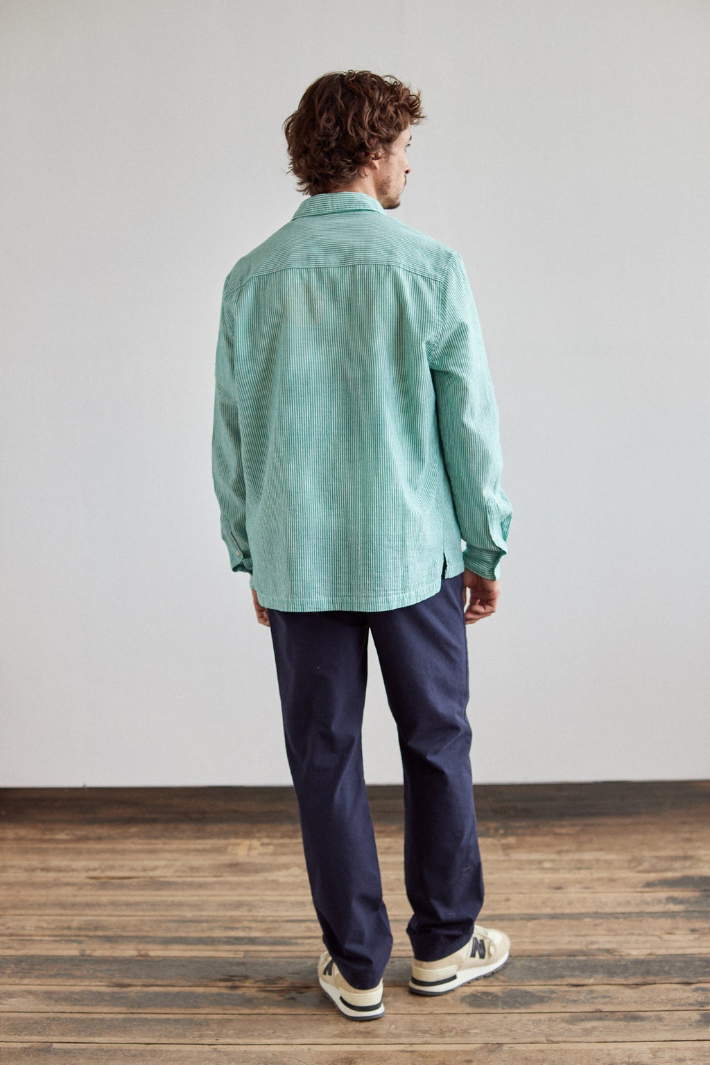 Chemise Ildefonso - Vert Rayures - Homme