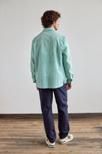 Chemise Ildefonso - Vert Rayures - Homme