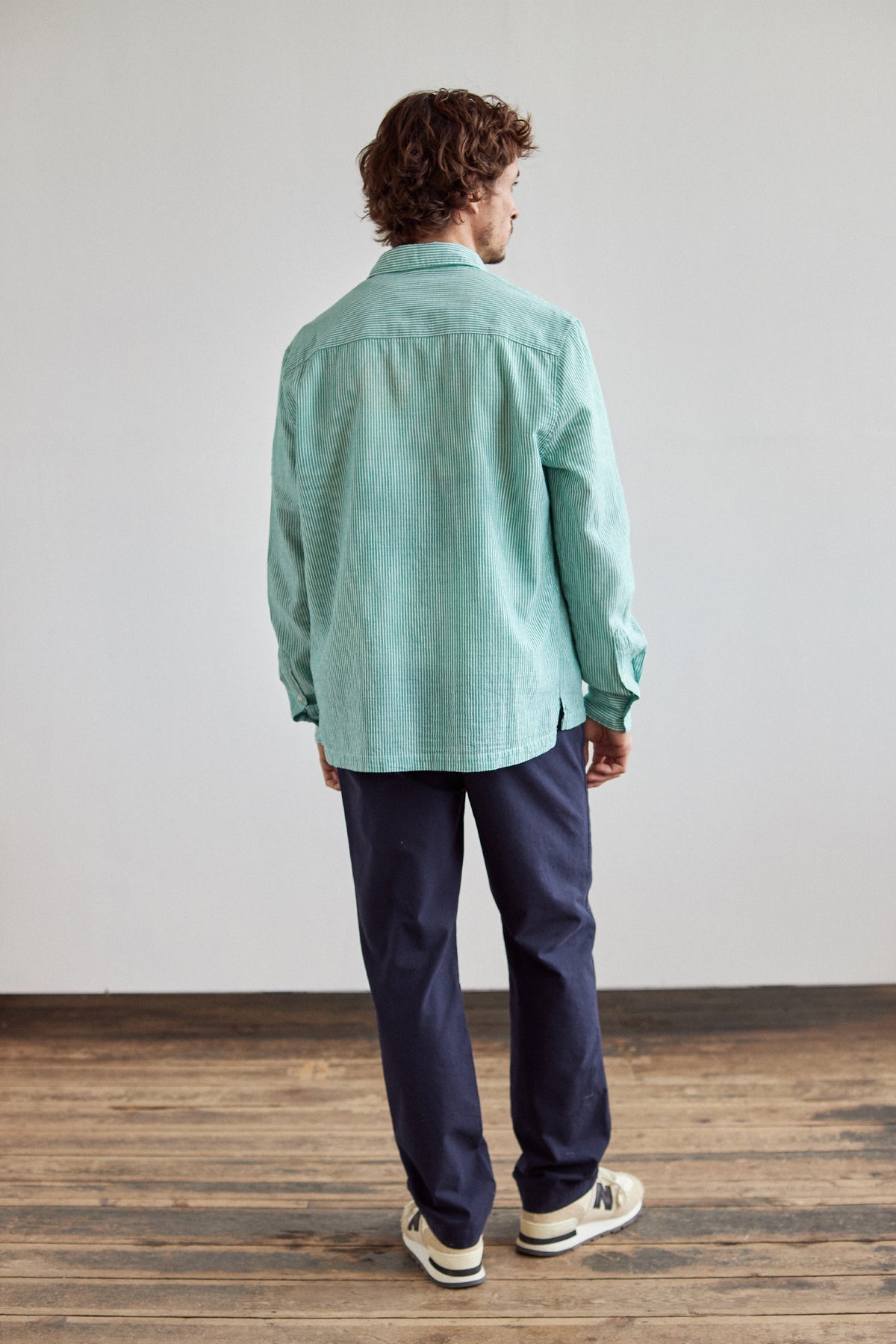 Chemise Ildefonso - Vert Rayures - Homme