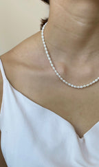 Collier Thin Pearl