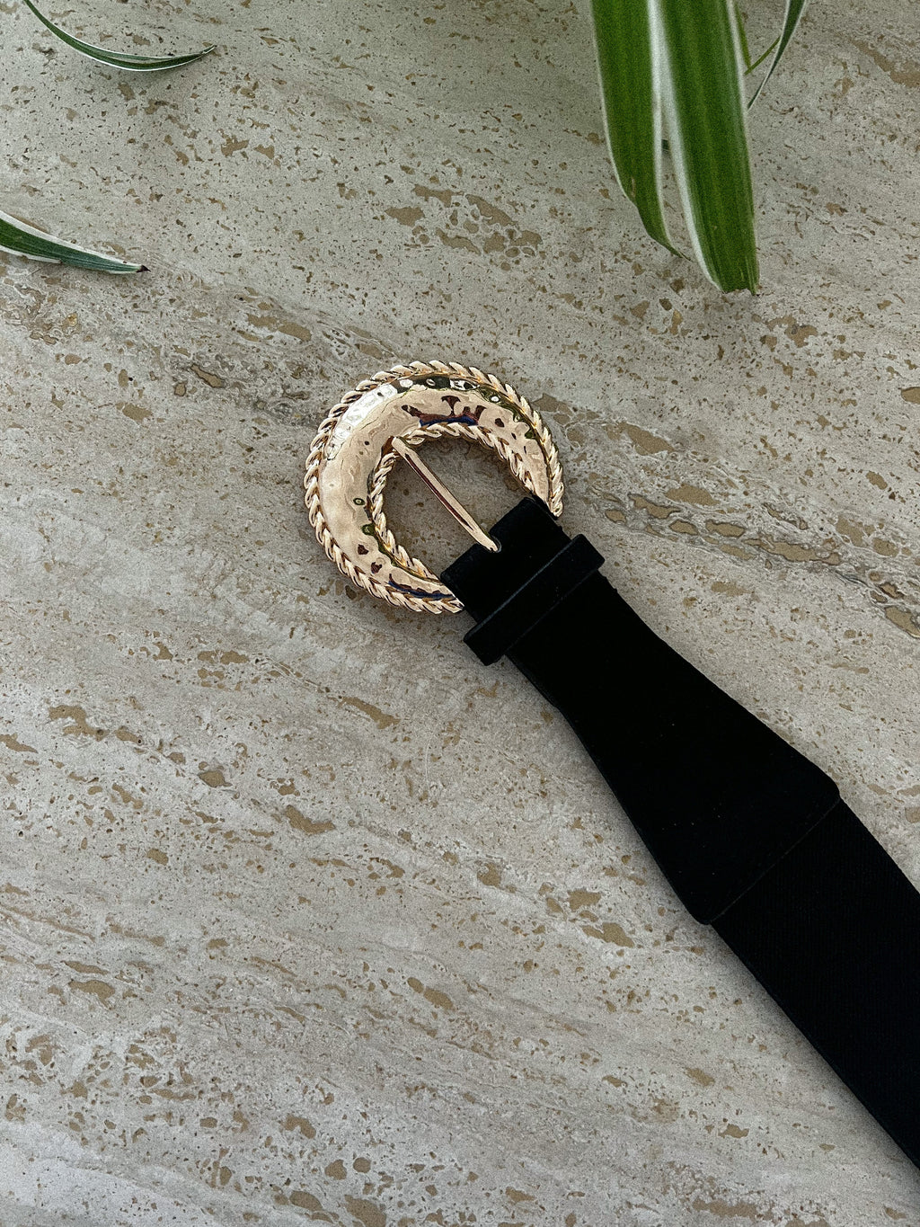 Ceinture Élastique Glenne - Noir