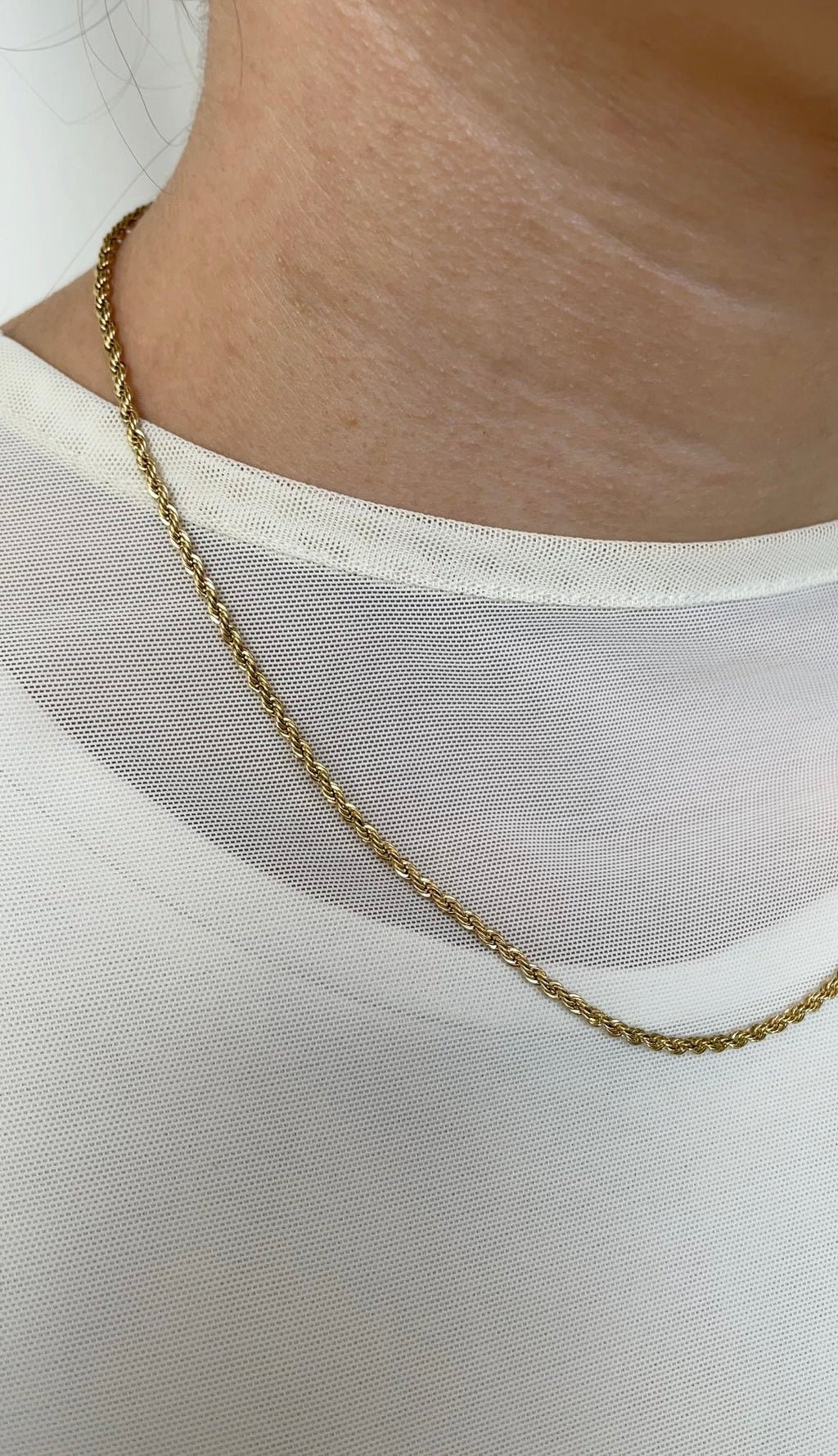 Collier Thin Braided