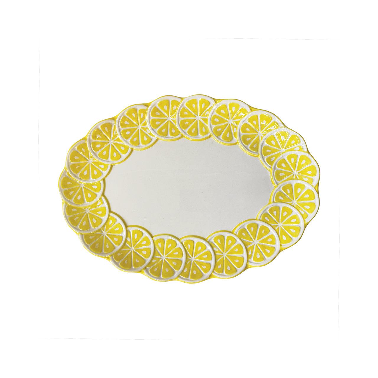 Plat De Service Maria - Citron
