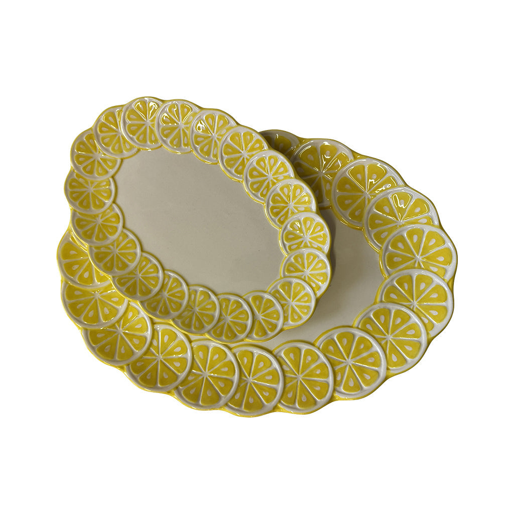 Plat De Service Maria - Citron
