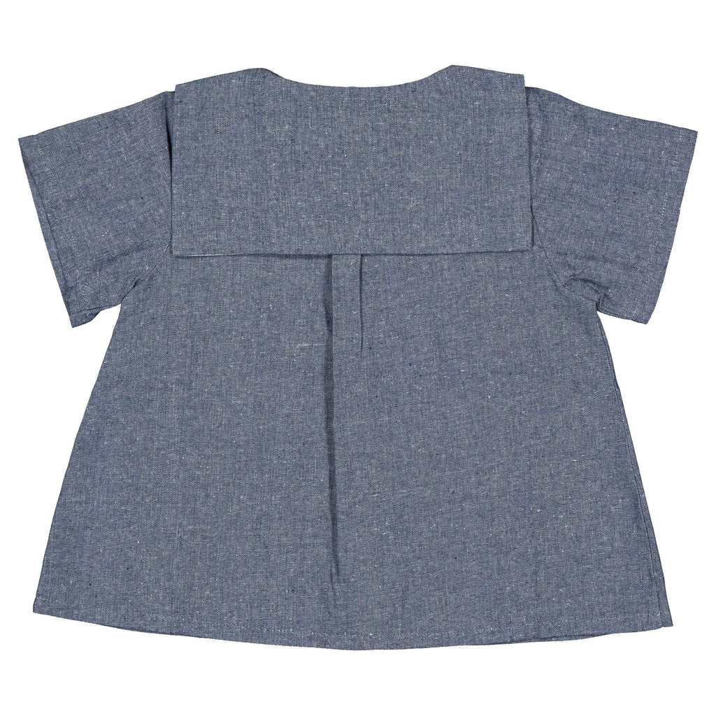 Blouse Monceau - Bleu Orage Denim