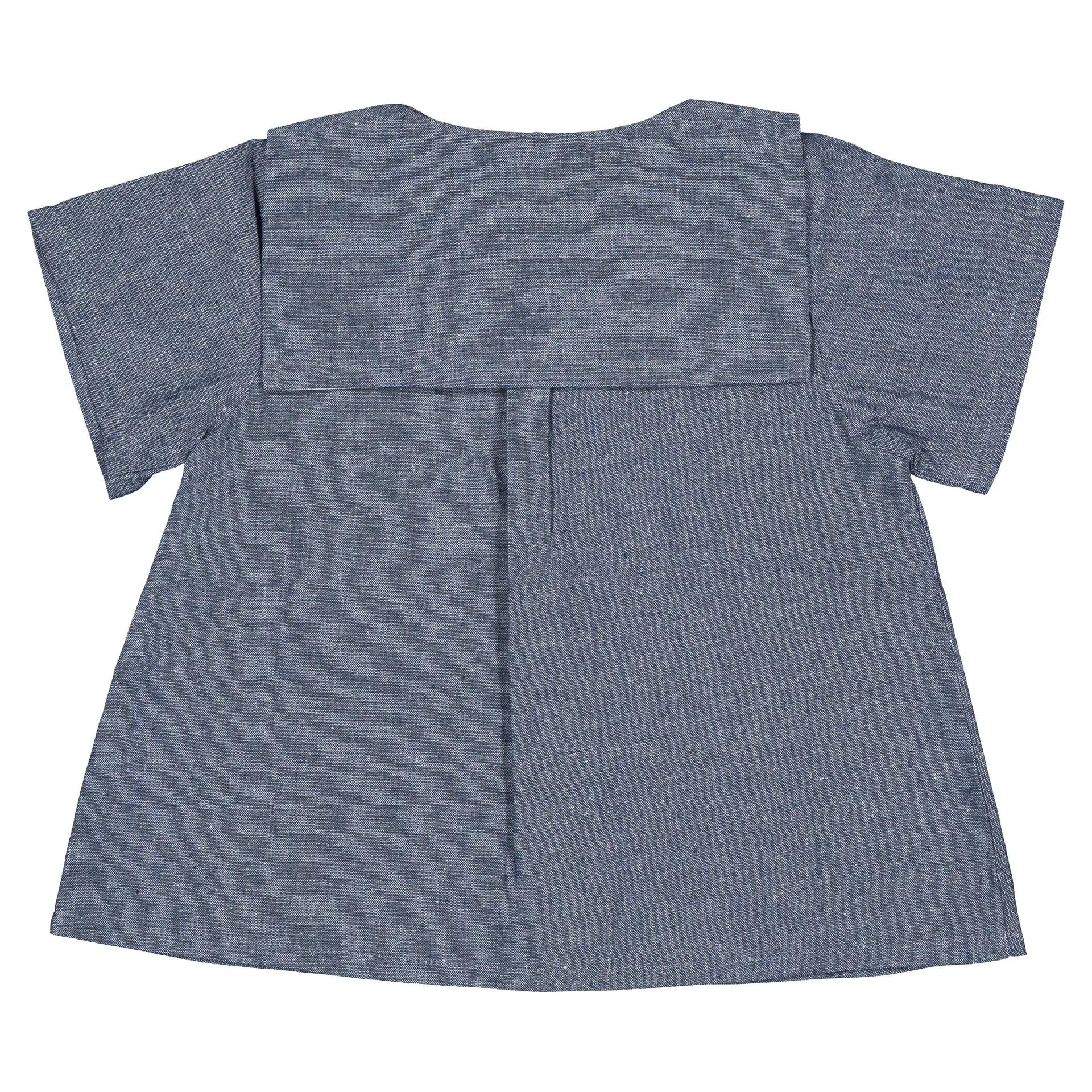 Blouse Monceau - Bleu Orage Denim
