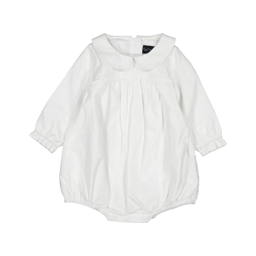 Barboteuse Liege - Cérémonie Lin Blanc