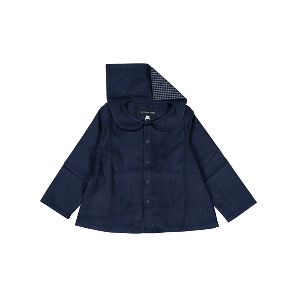 Blouse Monceau - Velours Bleu