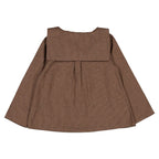 Blouse Monceau - Marron Pied-De-Poule