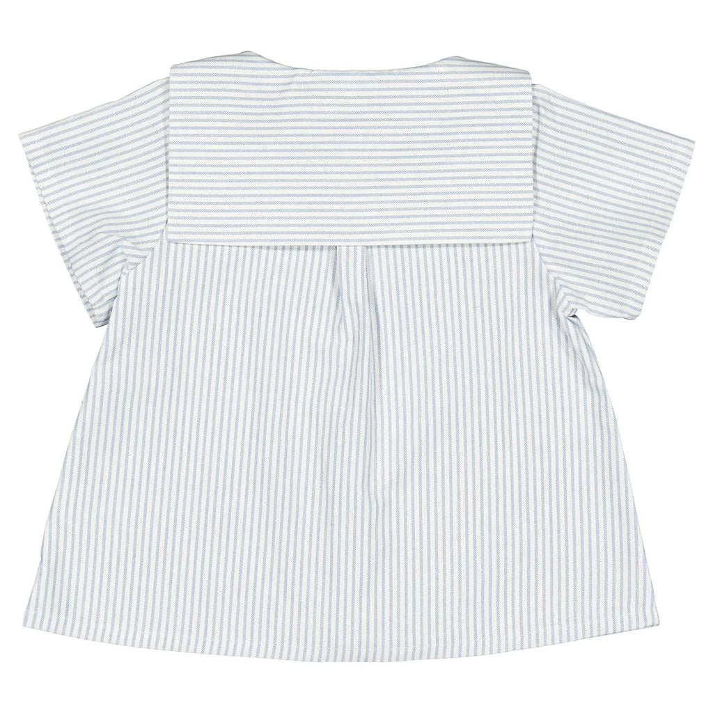 Blouse Monceau - Rayé Bleu Clair