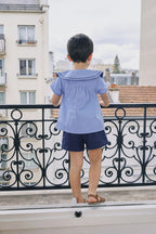 Blouse Nollet - Bleue