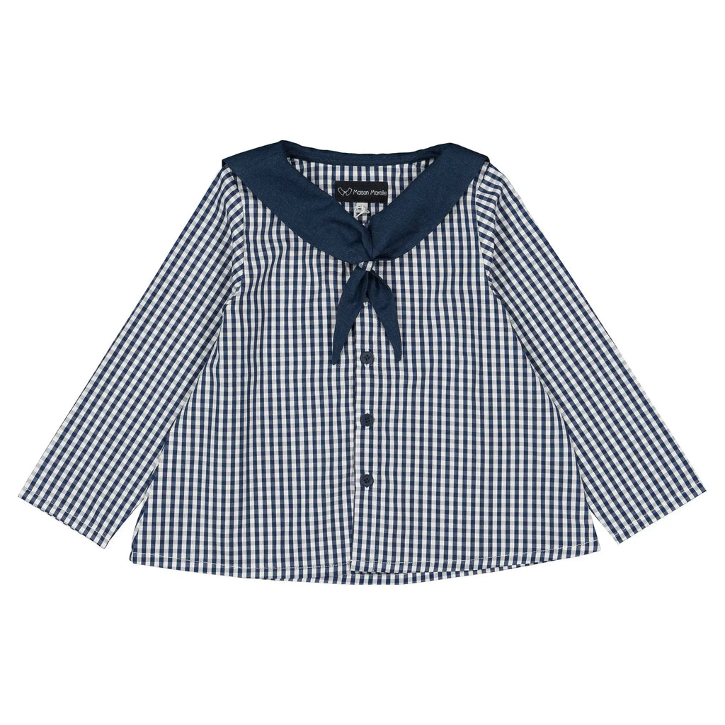 Blouse Monge - Ml Vichy Bleu