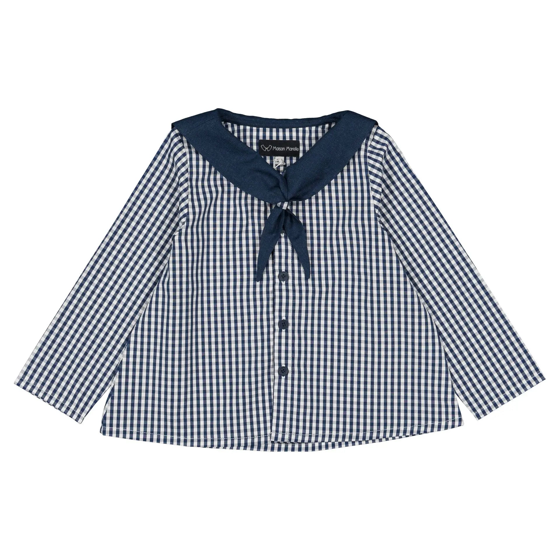 Blouse Monge - Ml Vichy Bleu