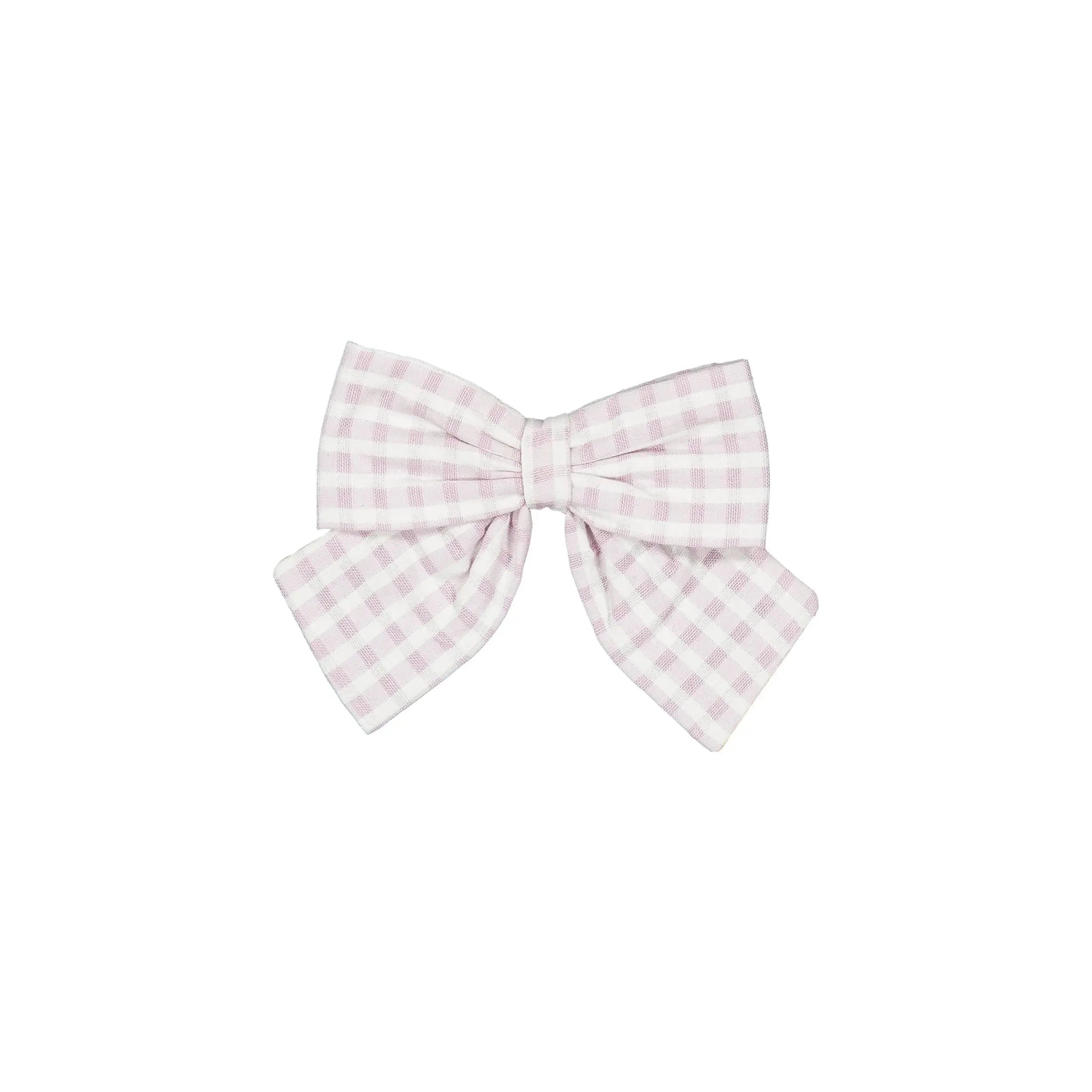 Barrette Halles - Vichy Rose