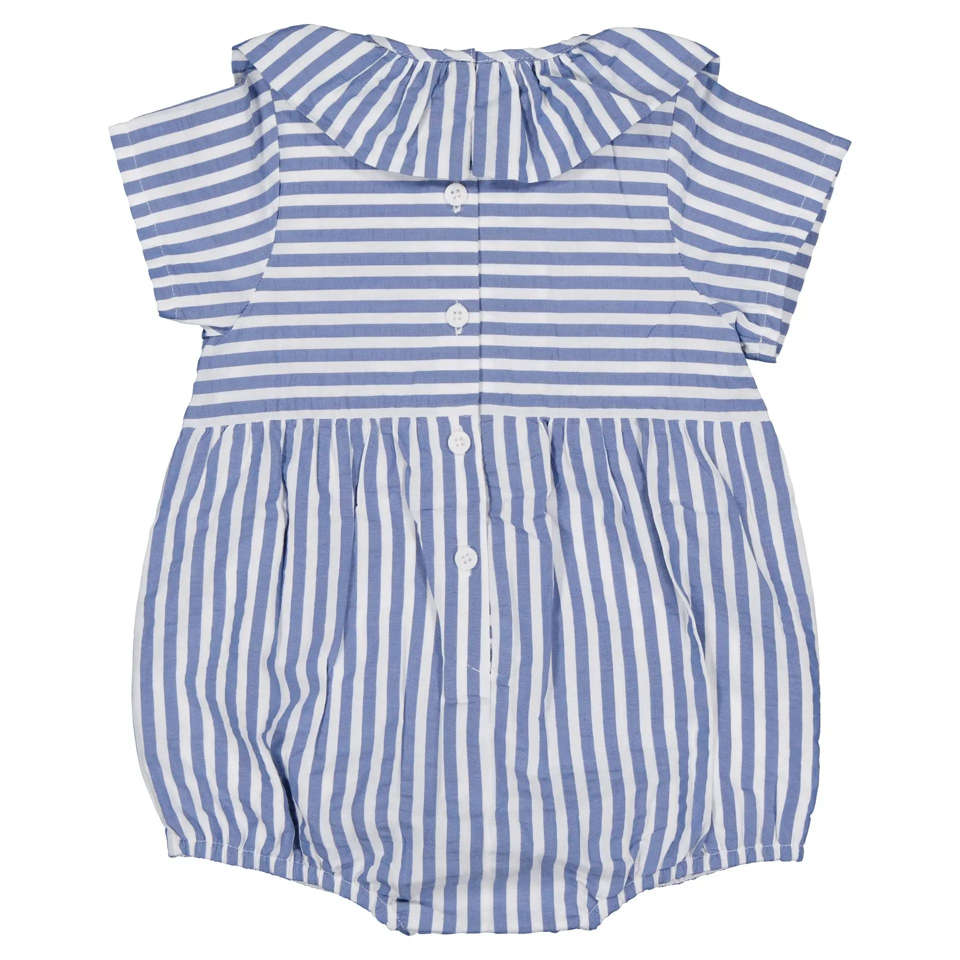 Barboteuse Dupleix - Rayures Bleues