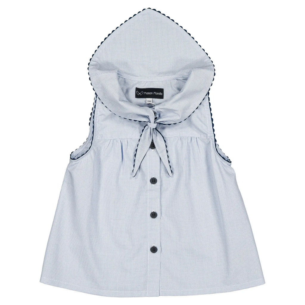 Blouse Trudaine - Petits Carreaux Écolier