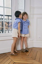 Blouse Nollet - Bleue