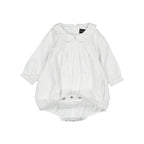 Barboteuse Liege - Cérémonie Lin Blanc
