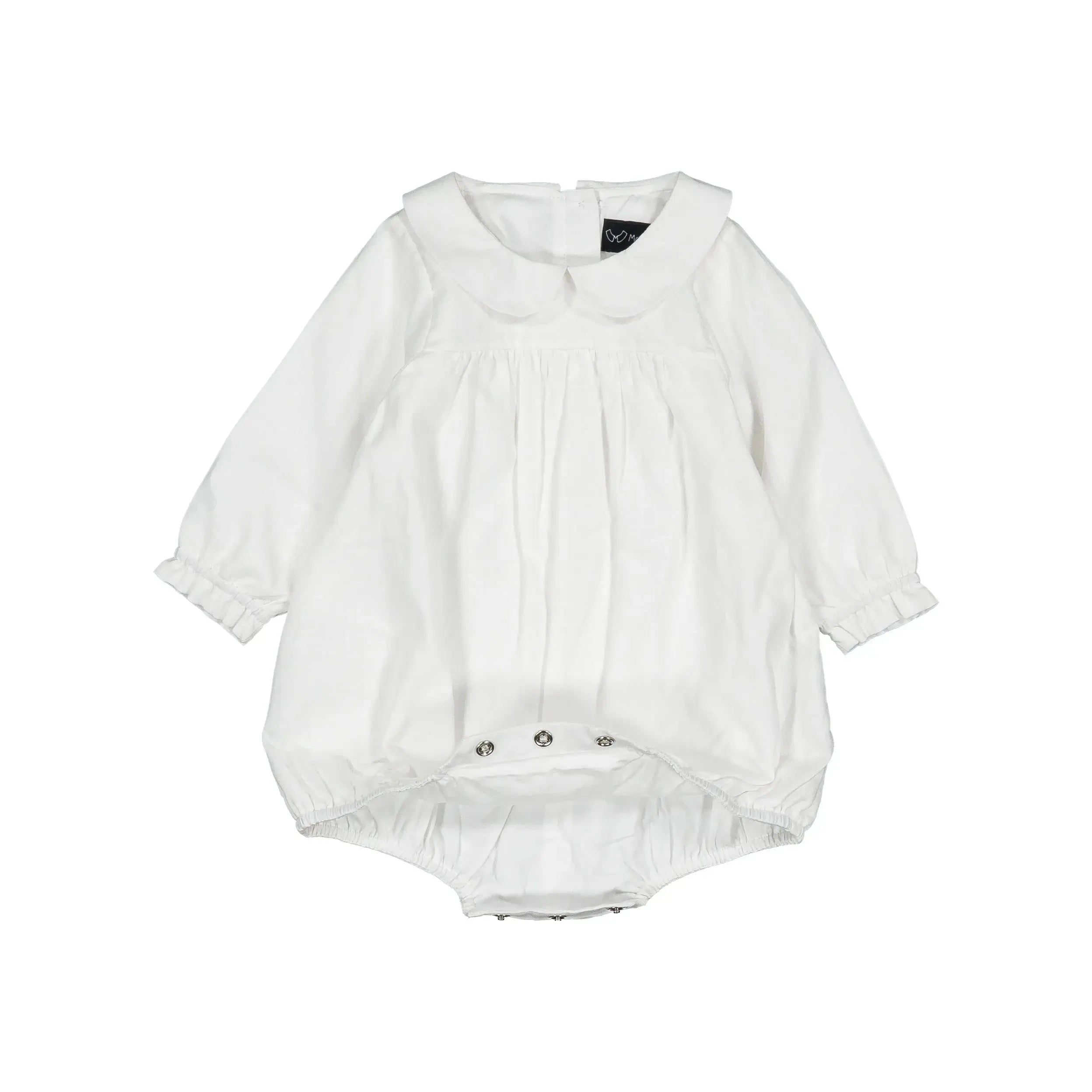Barboteuse Liege - Cérémonie Lin Blanc