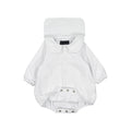 Barboteuse Basilique - Velours Ml Blanc