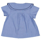 Blouse Nollet - Bleue