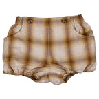 Bloomer À Bretelles Ternes - Tartan Miel