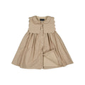 Robe Elysée - Beige Fines Rayures