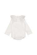 Body Brea - Col Avec Broderie - Blanc