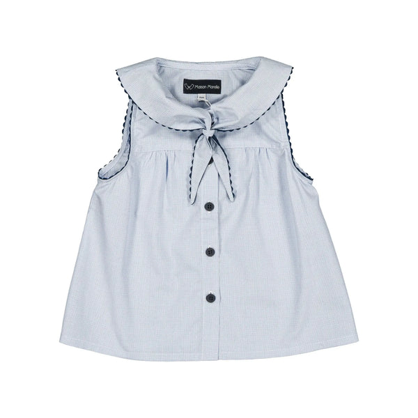 Blouse Trudaine - Petits Carreaux Écolier