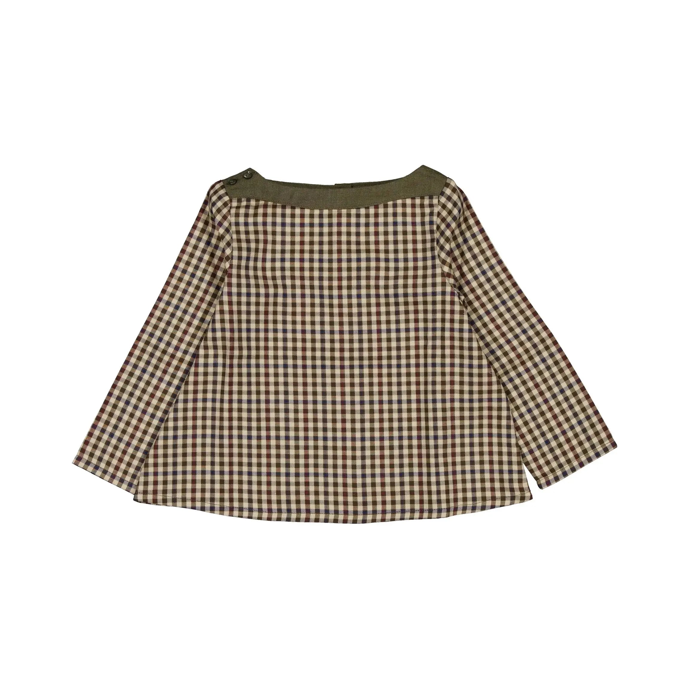 Blouse Gonzague - Vichy Vert