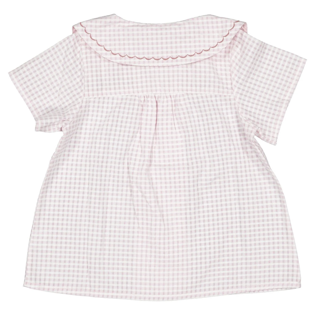Blouse Nollet - Vichy Rose
