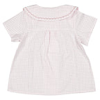 Blouse Nollet - Vichy Rose