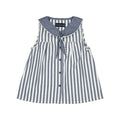 Blouse Trudaine - Rayé Bleu Foncé