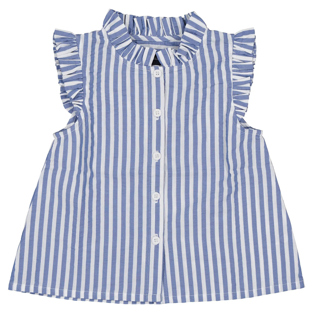 Blouse Mezieres - Rayures Bleues