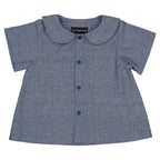 Blouse Monceau - Bleu Orage Denim