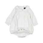 Barboteuse Liege - Cérémonie Lin Blanc