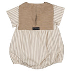 Barboteuse Cambon - Rayures Sable