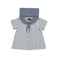 Blouse Monge - Rayé Bleu Foncé